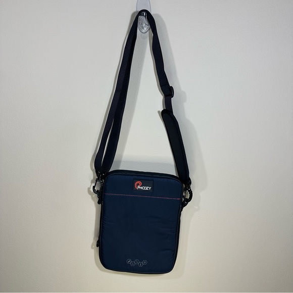 Tablet Case for iPad Air, Tablets up to 11" Cosmic Black canvas messenger bag - Picture 3 of 9